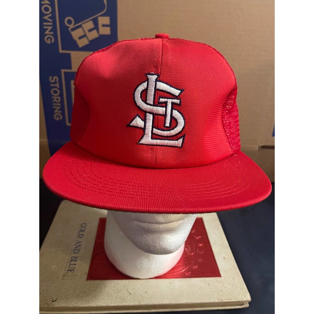 Vintage St Louis Cardinals MLB Polyester Snapback Hat